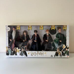 Harry Potter Doll Set 12” Figures 5 Pack Ron/Hermione/Dumbledore/McGonagall NEW